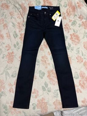a.n.a High Waist Super Skinny Jeans - Navy